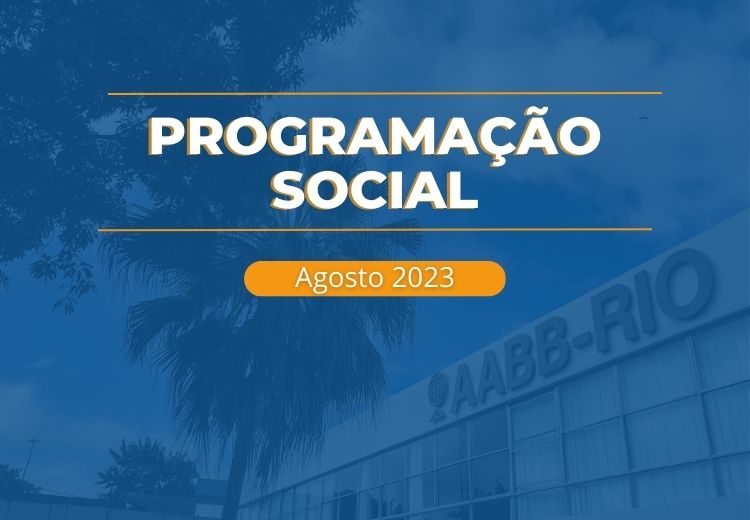 Programação Social de Agosto