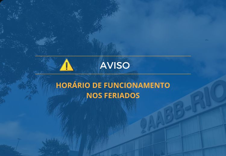 Horário de funcionamento nos feriados