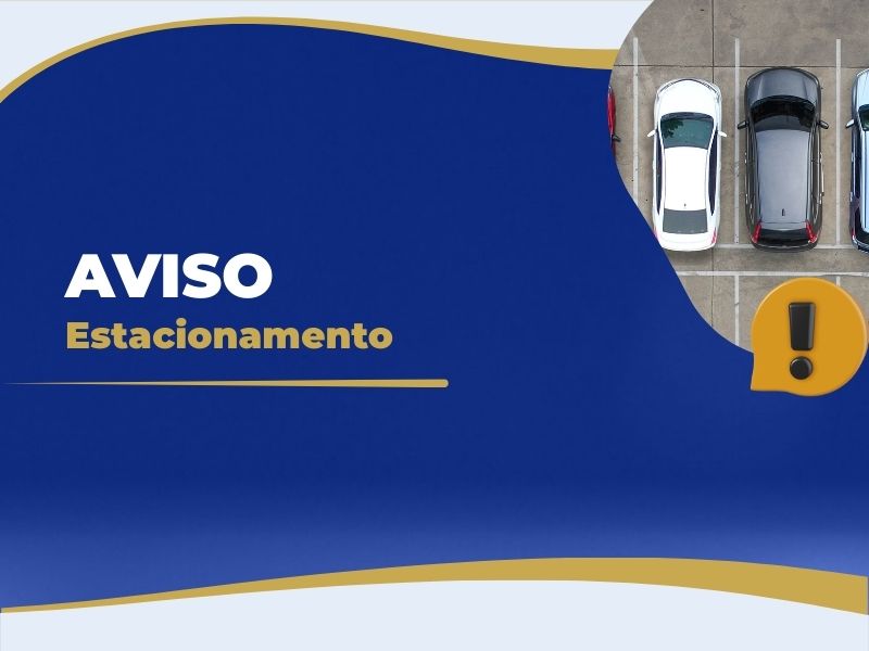 Aviso Estacionamento da AABB-Rio