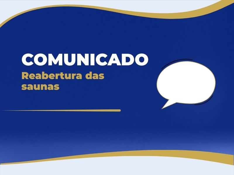 Reabertura das Saunas da AABB-Rio