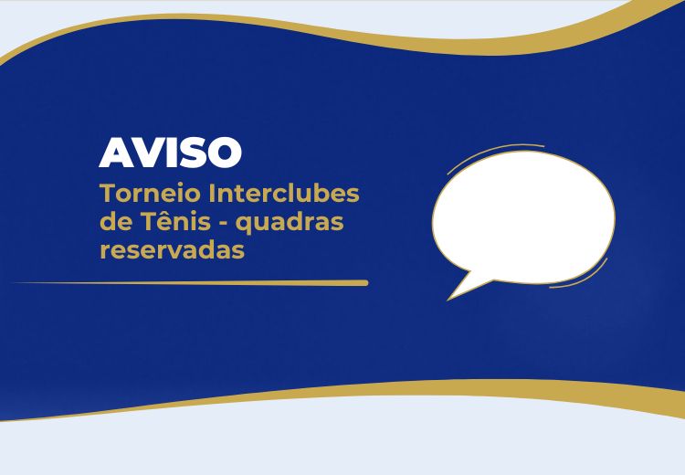 Aviso - Torneio Interclubes de Tênis ...