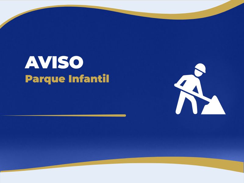 Aviso - Parque Infantil