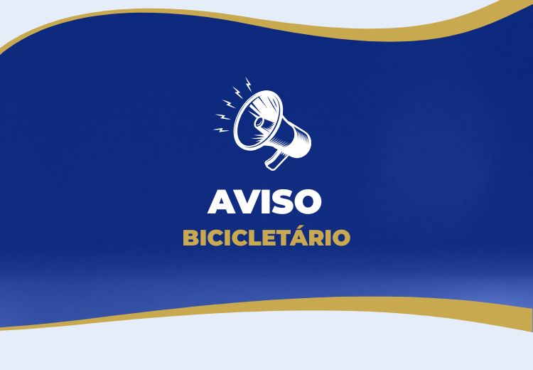 Aviso: Bicicletário 
