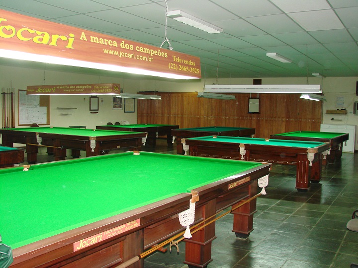 Sala de bilhar, salão de jogos de snooker, salão de bilhar