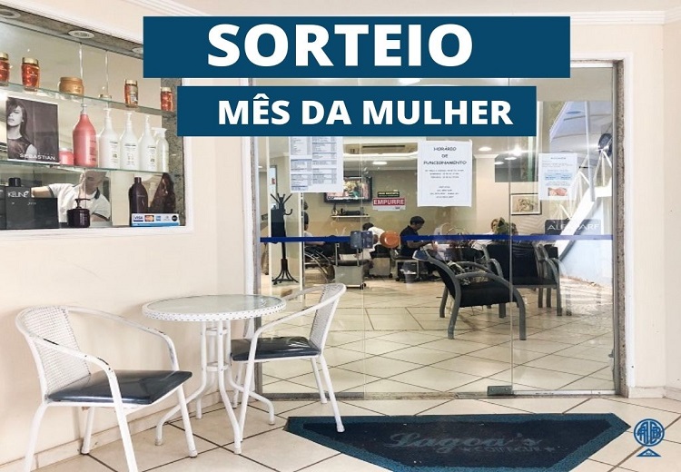 Sorteio em homenagem ao mês das Mulheres